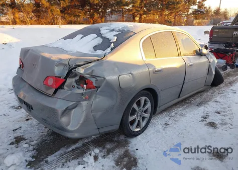 2006 Infiniti G35X from USA, damaged, VIN JNKCV51F86M616771